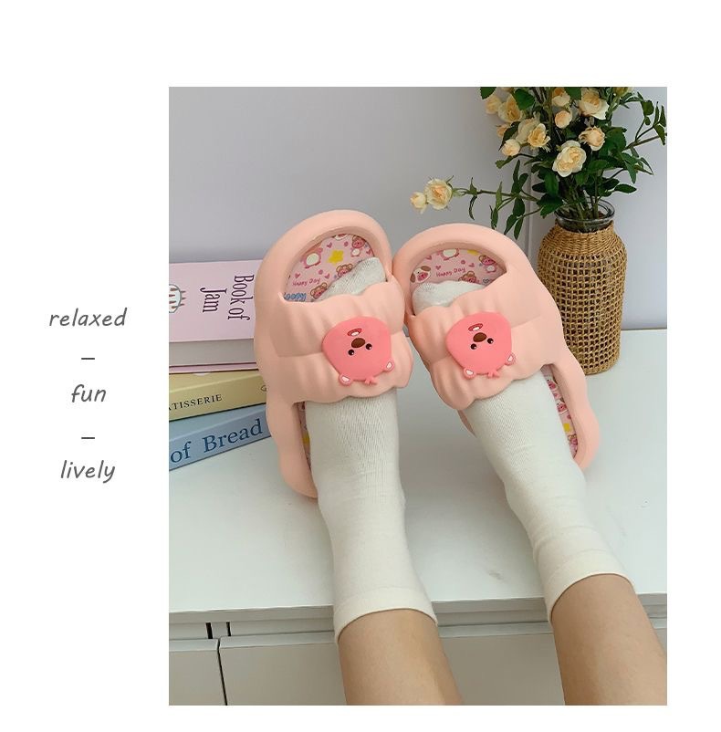 Home Bathroom Wear - Mignonnes pantoufles en forme de castor