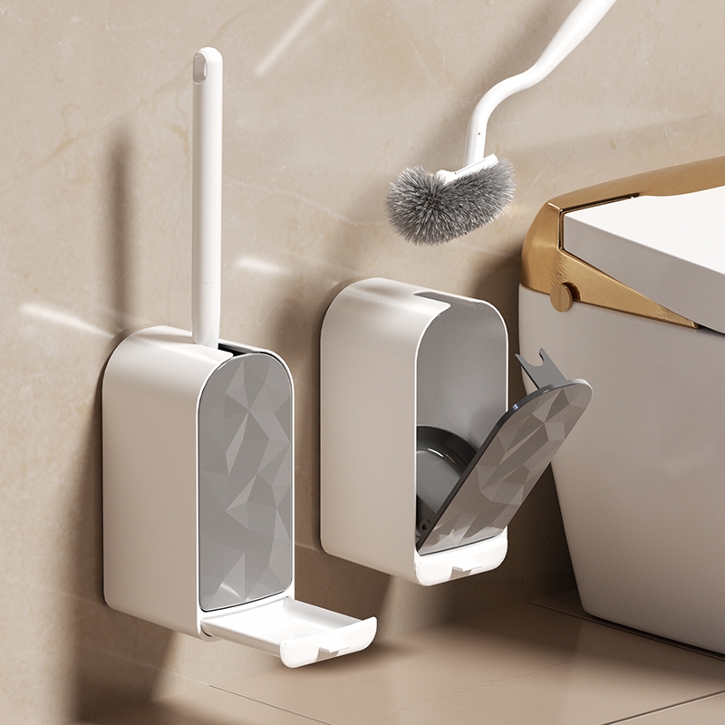Toilet Brush Holder - 1 ensemble de brosse de toilette