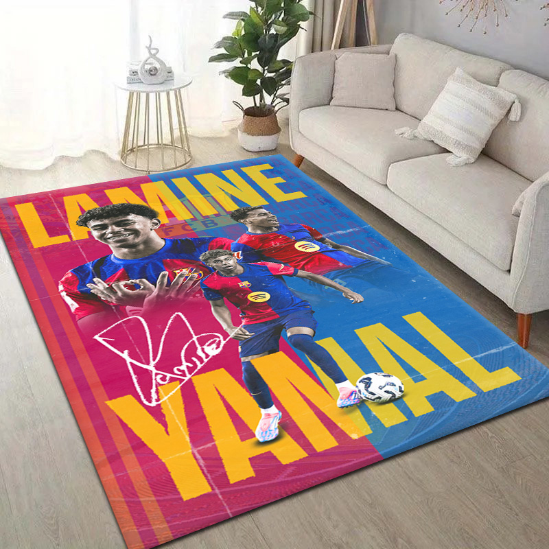 Home Bathroom Floor Mats - Tapis antidérapant Lamine Yamal, star du