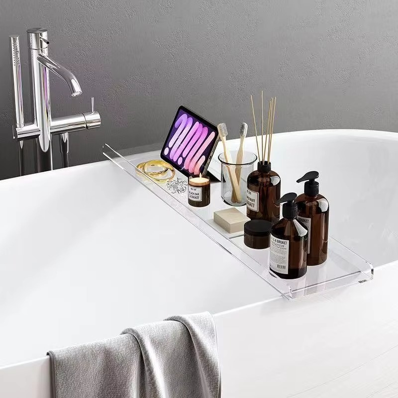 Bath Caddy Tray - Caddie de baignoire en acrylique avec