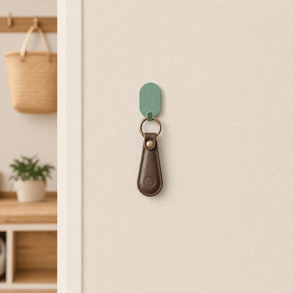 Robe Hook Adhesive - 8 crochets adhésifs en fer durables,
