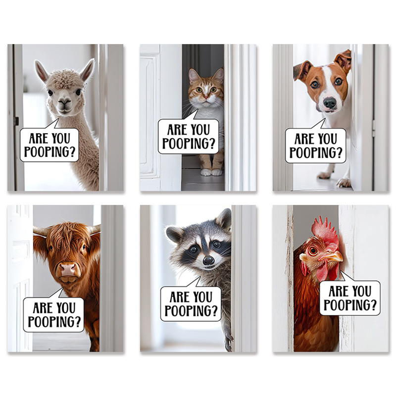 Home Bathroom Trends - Affiche d'art créative en mouvement mignon