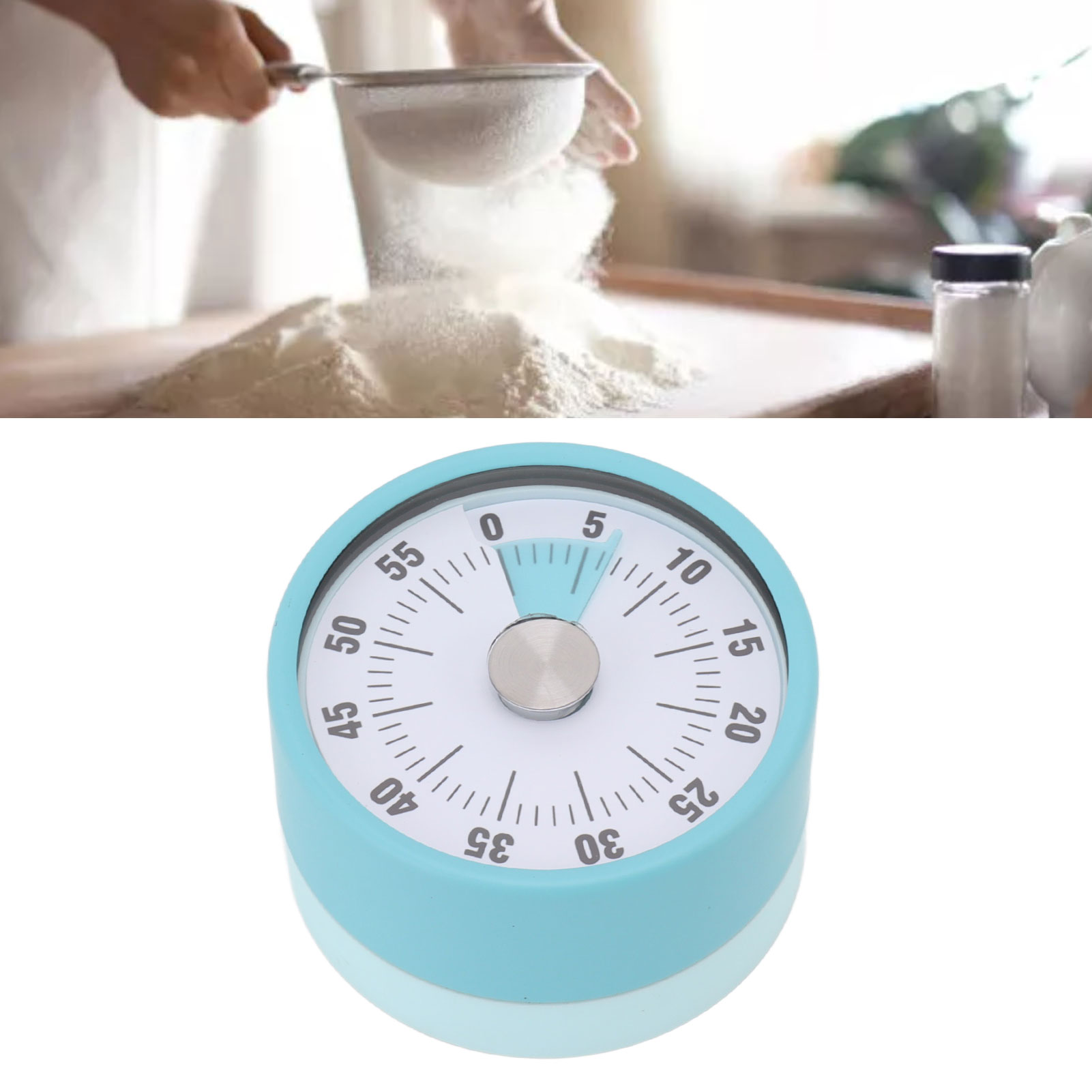 Home Kitchen & Bathroom - Minuteur de cuisine mécanique à compte