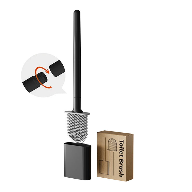Toilet Brush Holder - Mini brosse de toilette en silicone
