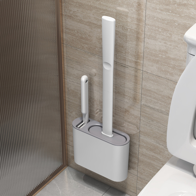Toilet Brush Holder - Brosse de toilette murale avec support,