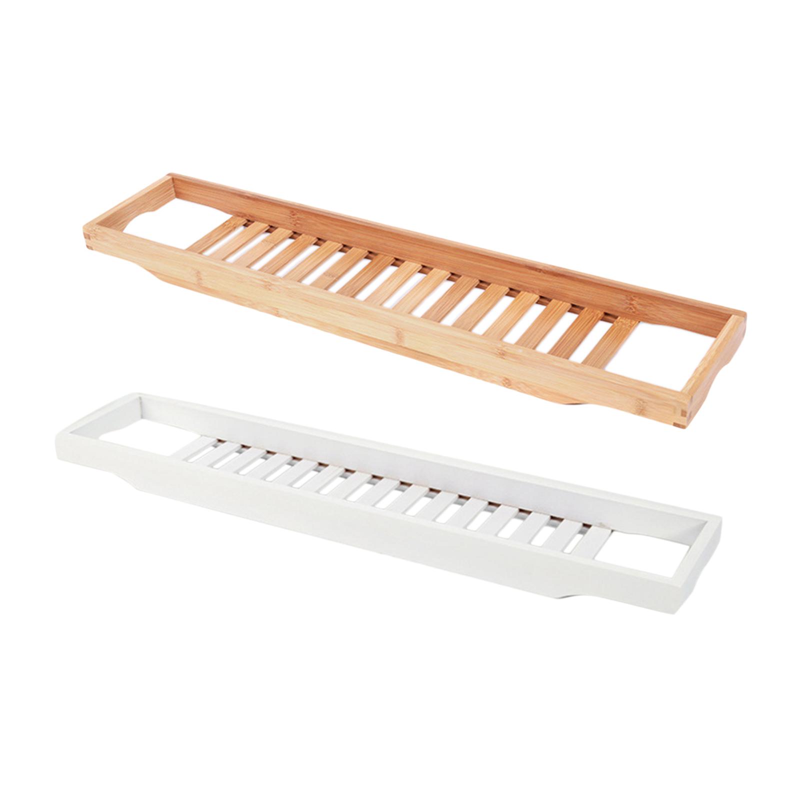 Bath Caddy Tray - Support de bain en bambou pour