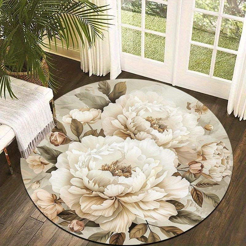 Home Bathroom Trends - Tapis de jeu Capybara rond, tapis