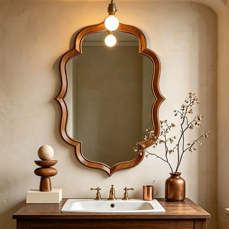 Home Living Bathroom Vanity - Miroir de salle de bain de
