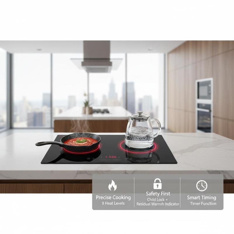 Poêle radiante en céramique de - Home Kitchen & Bathroom avis et prix