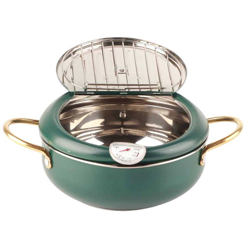 Poêle à frire avec thermomètre - Home Kitchen & Bathroom avis et prix