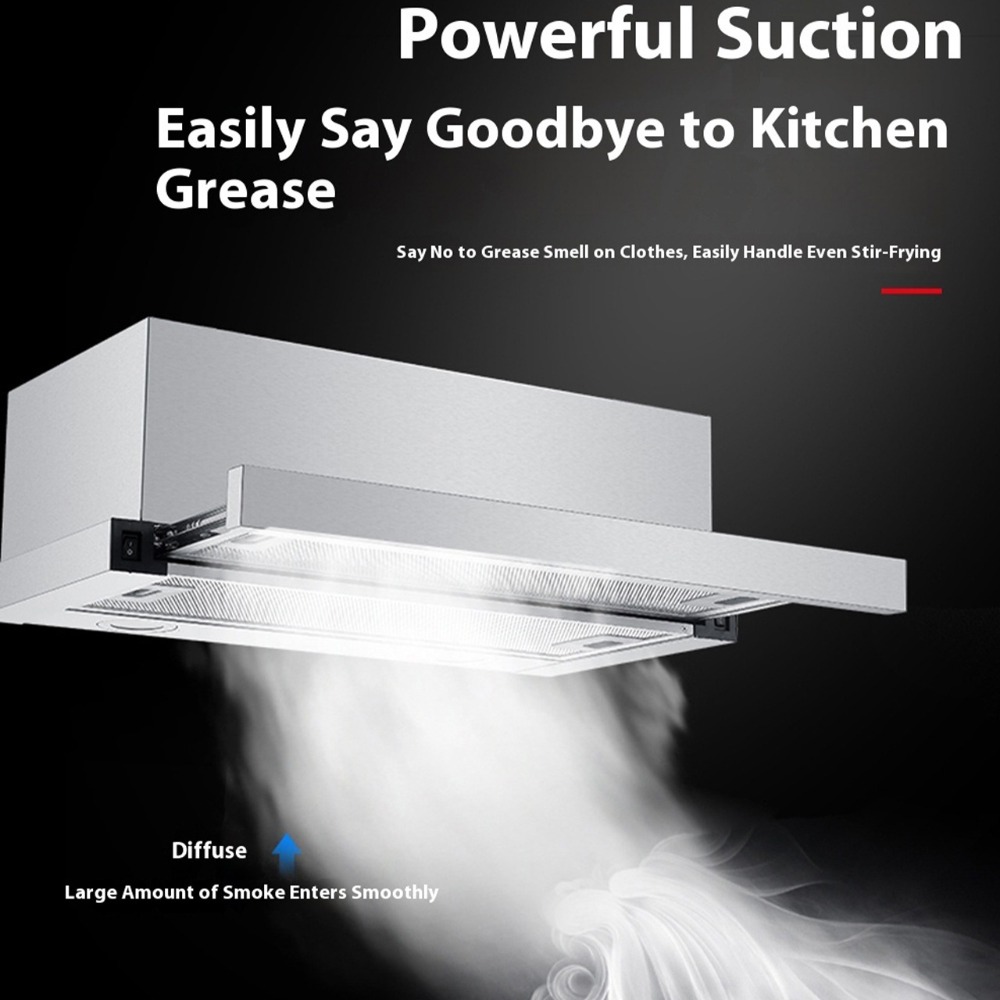 Hotte de cuisine télescopique  - Home Kitchen & Bathroom avis et prix