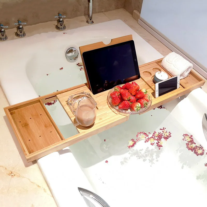 Plateau de bain extensible en  - Bath Caddy Tray avis et prix