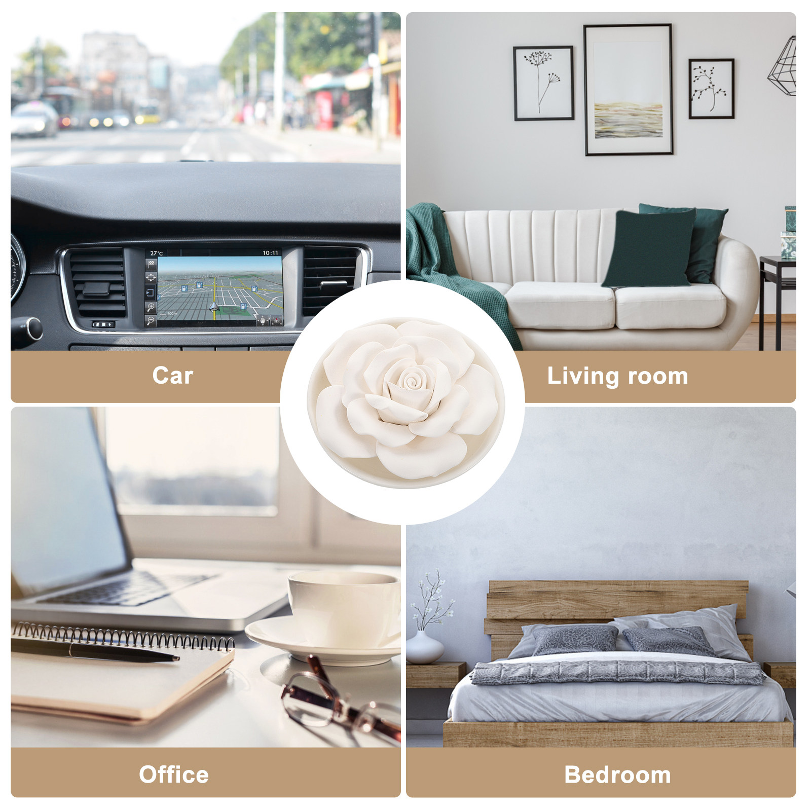 Diffuseur d'huiles essentielle - Home Office Bathroom avis et prix