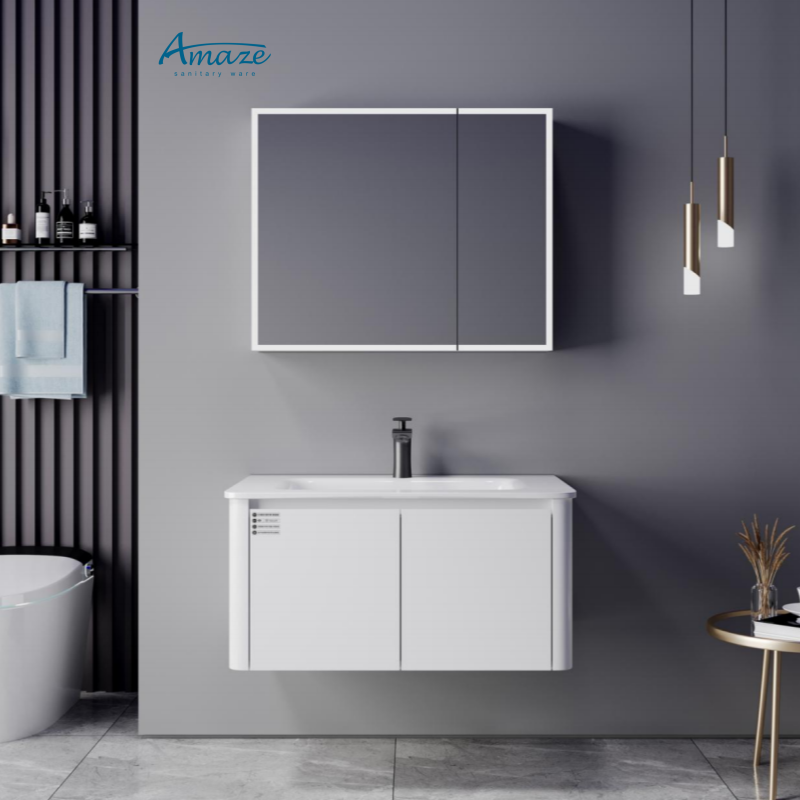 Meuble de salle de bain AMAZE, - Home Living Bathroom Vanity avis et prix