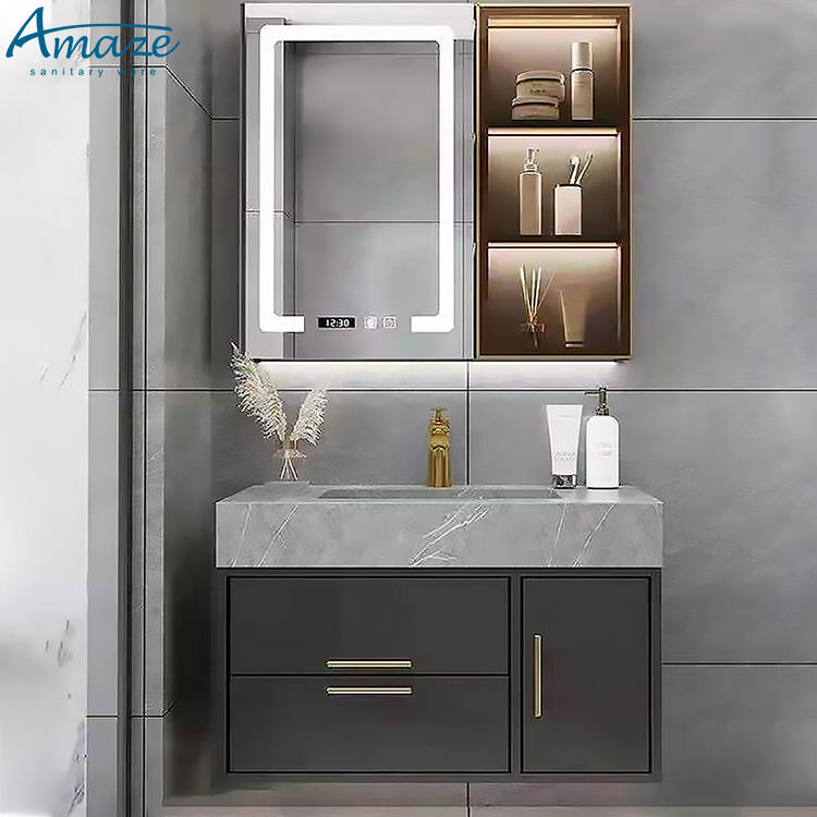 Meuble de salle de bain mural  - Home Living Bathroom Vanity avis et prix