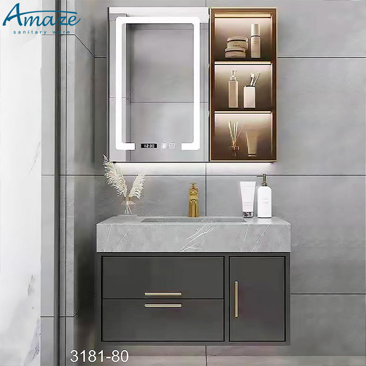 Meuble de salle de bain mural  - Home Living Bathroom Vanity avis et prix