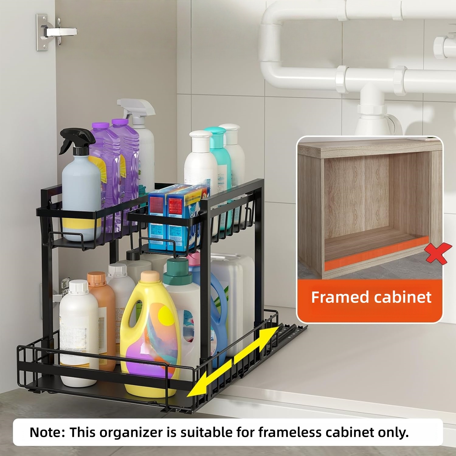 Organisateur extensible à 2 ni - Home Depot Bathroom Sink avis et prix