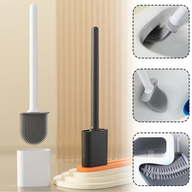 Mini brosse de toilette en sil - Toilet Brush Holder avis et prix