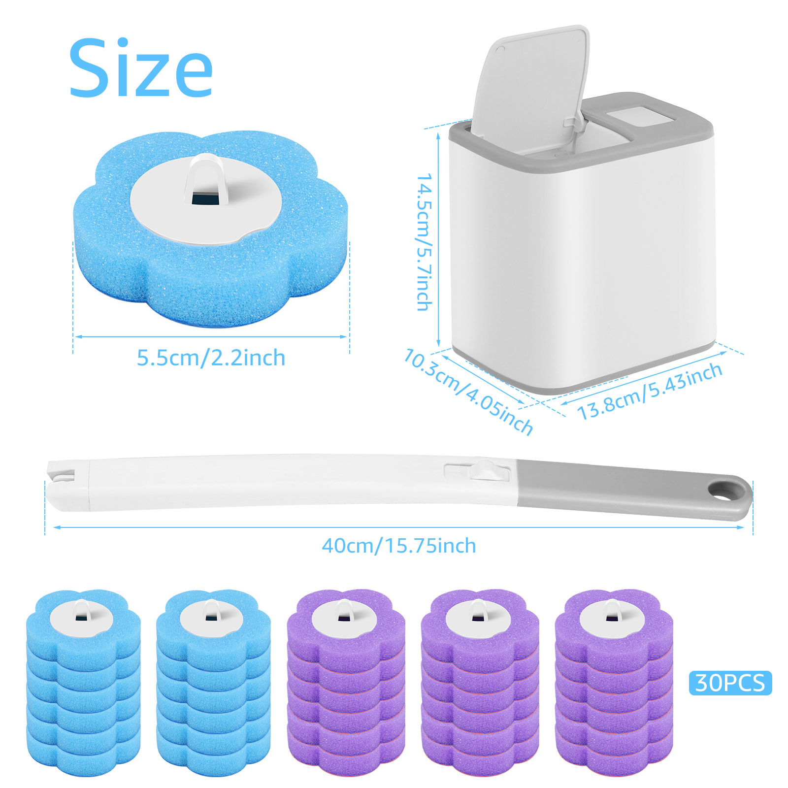 Ensemble brosse et support pou - Toilet Brush Holder avis et prix