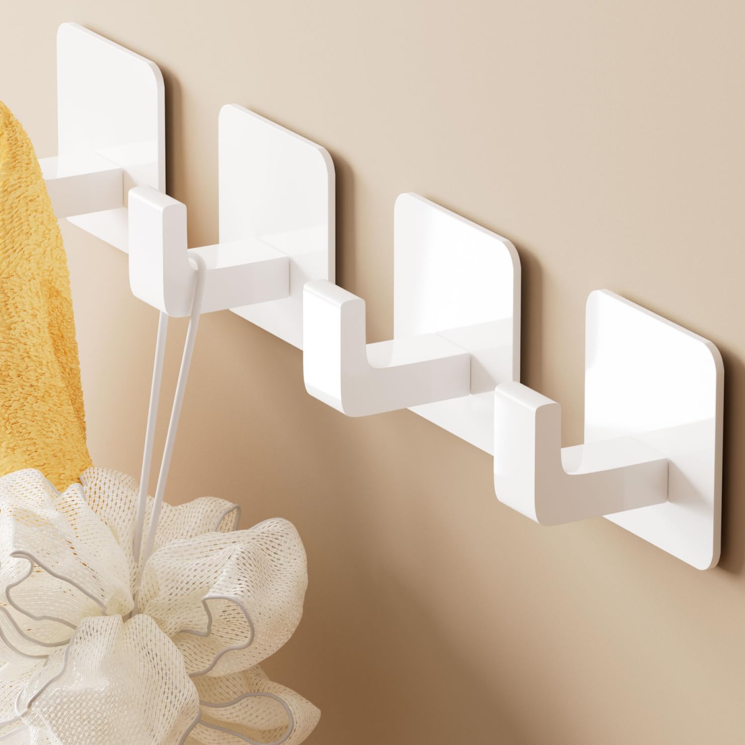 Crochets carrés auto-adhésifs  - Robe Hook Adhesive avis et prix