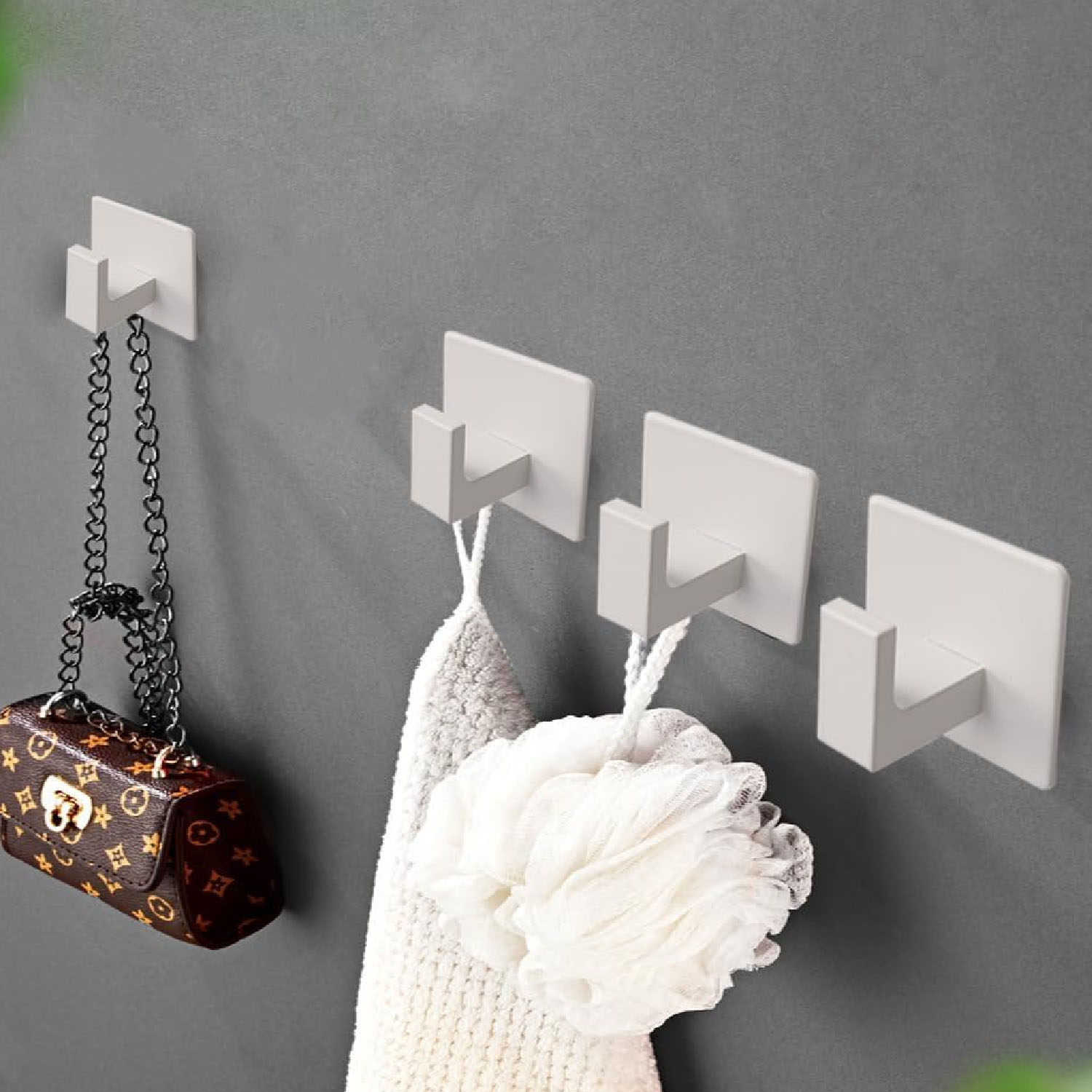 Crochets carrés auto-adhésifs  - Robe Hook Adhesive avis et prix