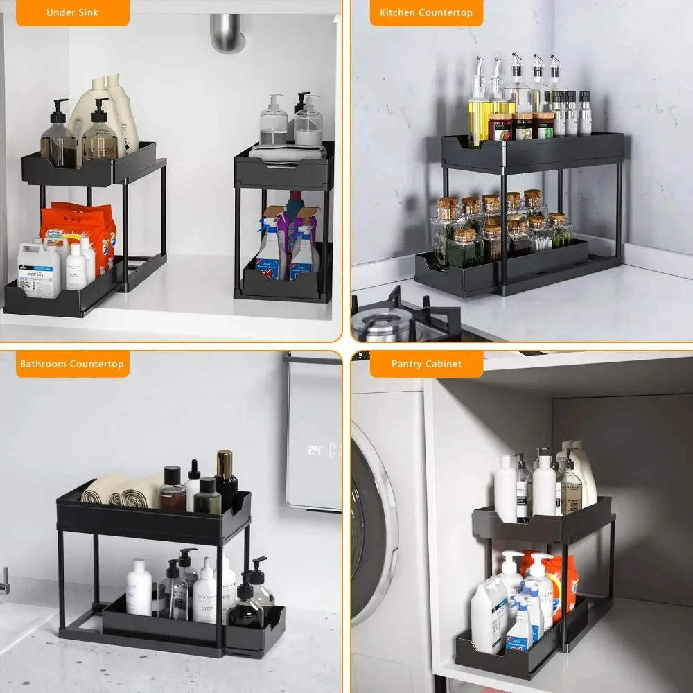 Organisateur coulissant à 2 ni - Home Depot Bathroom Sink avis et prix