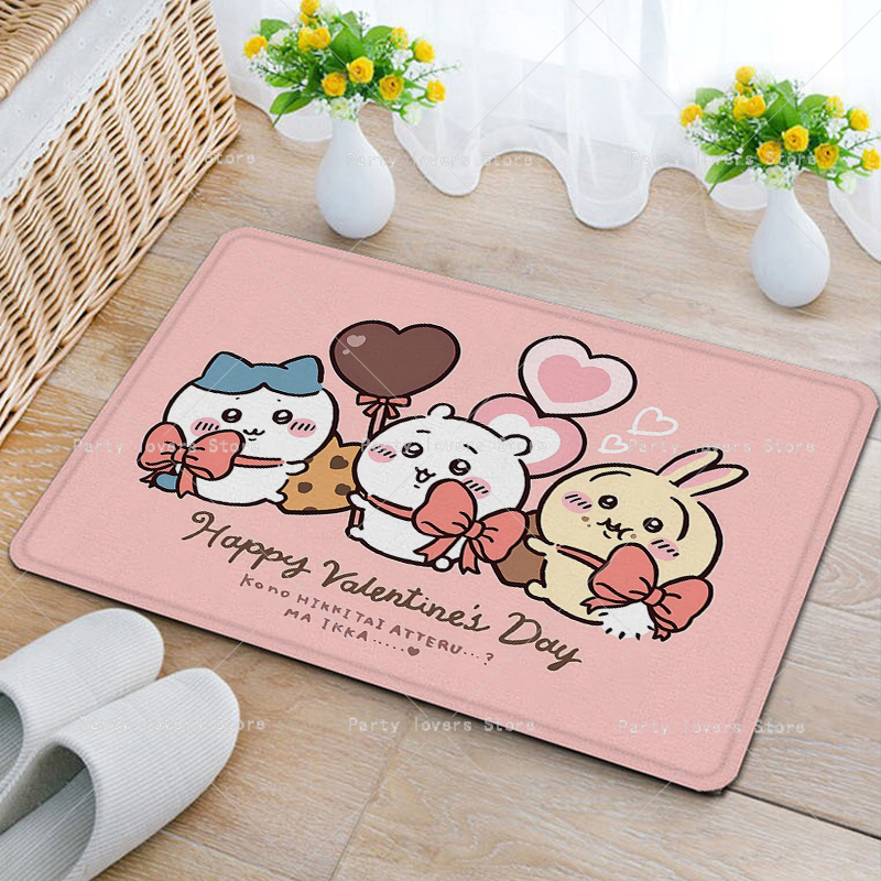 Tapis en flanelle Anime Chiika - Home Bathroom Floor Mats avis et prix