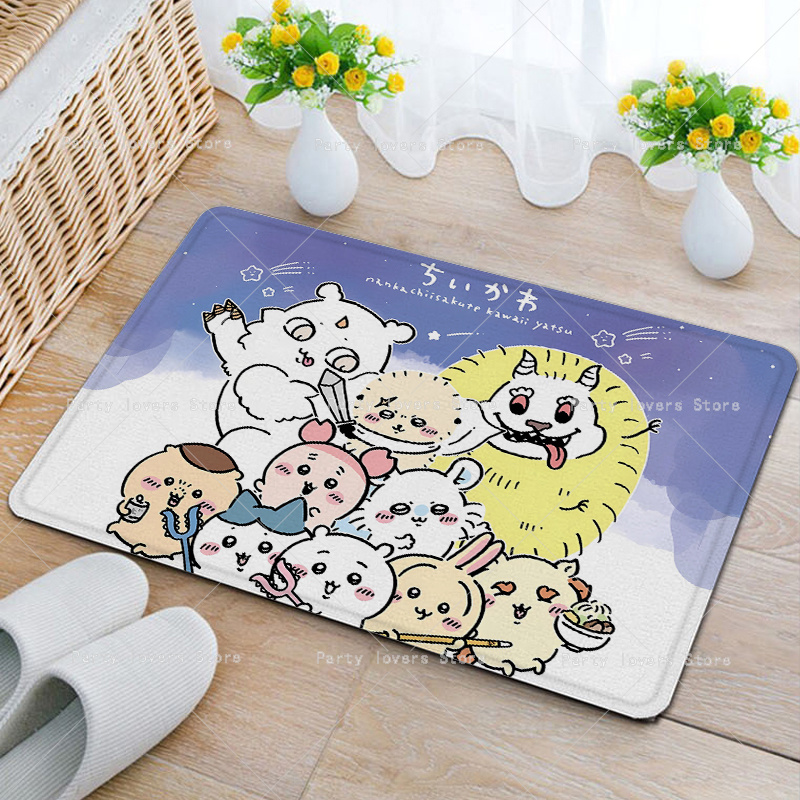 Tapis en flanelle Anime Chiika - Home Bathroom Floor Mats avis et prix