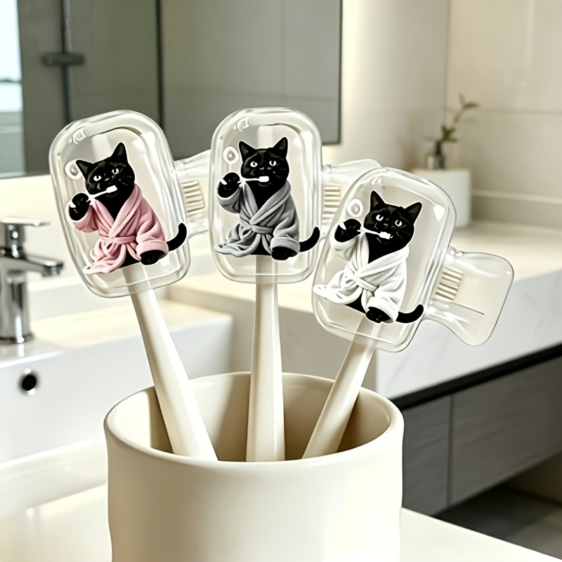 4 pièces de peignoir noir pour - Home Essentials Bathroom Accessories avis et prix