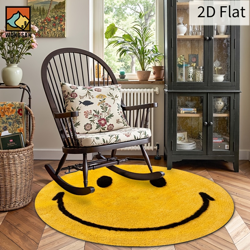 Tapis rond en flanelle 2D, des - Home Bathroom Floor Mats avis et prix