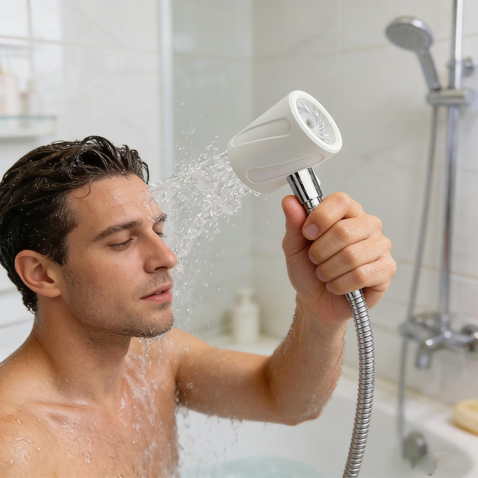 Pommeau de douche haute pressi - Home Office Bathroom avis et prix
