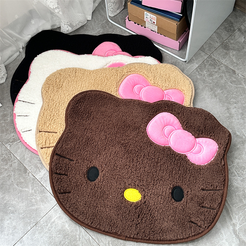 Tapis en peluche Anime Hello K - Home Goods Bathroom Rugs avis et prix
