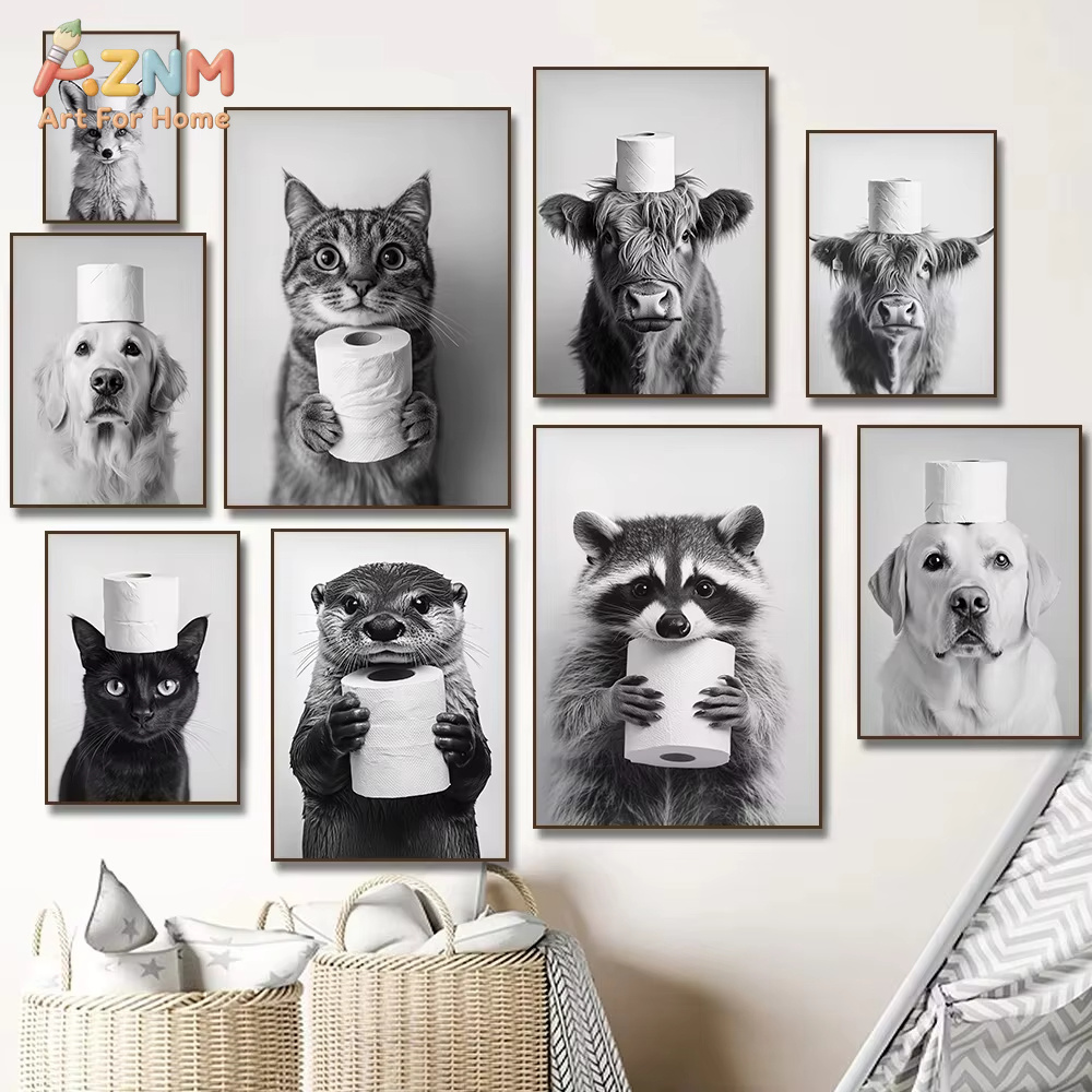 1PC, Tableau sur toile imprimé - Home Bathroom Pictures avis et prix