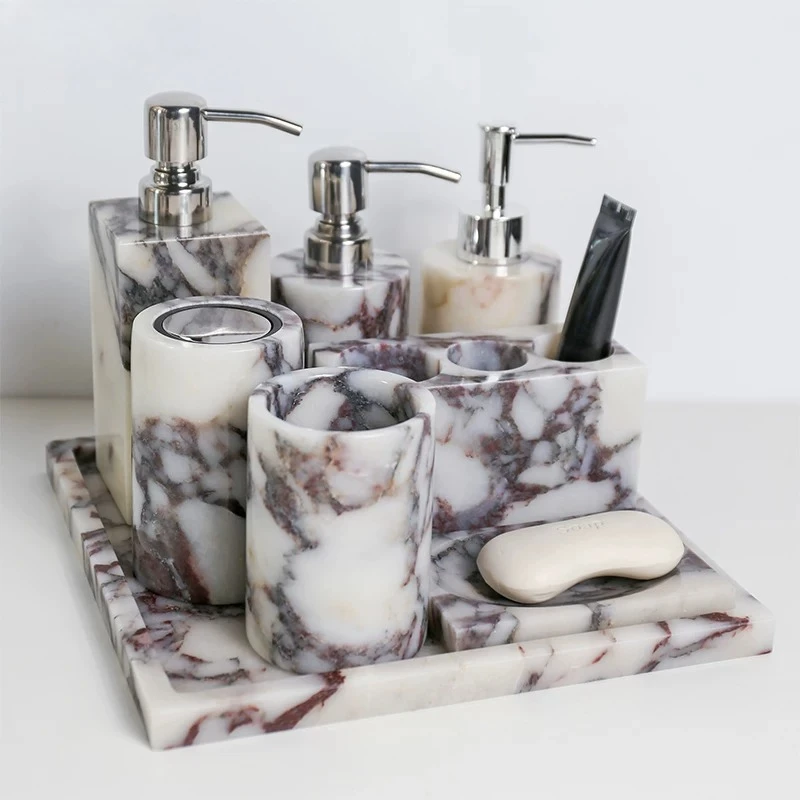 Plateau de luxe en marbre natu - Bath Caddy Tray avis et prix