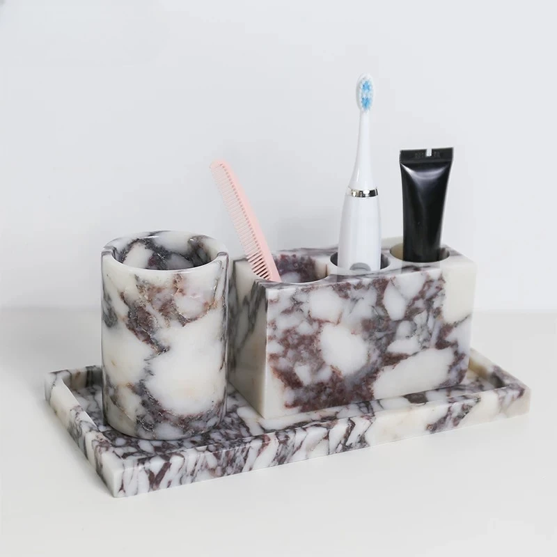 Plateau de luxe en marbre natu - Bath Caddy Tray avis et prix