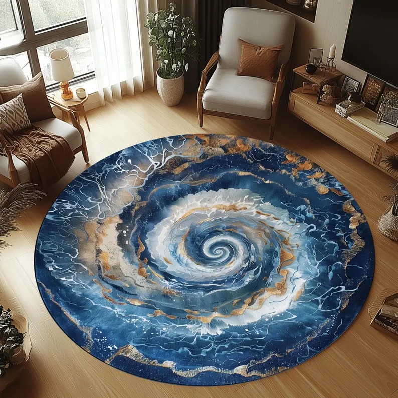 Tapis rond 2D Ours polaire, mo - Home Bathroom Trends avis et prix