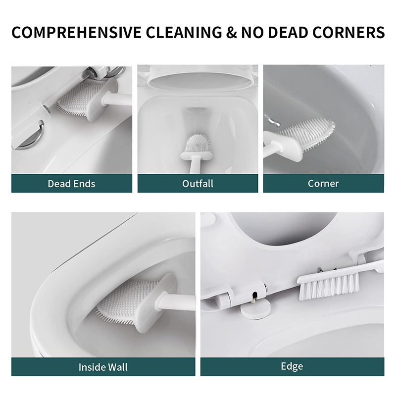 Brosse de toilette murale avec - Toilet Brush Holder avis et prix