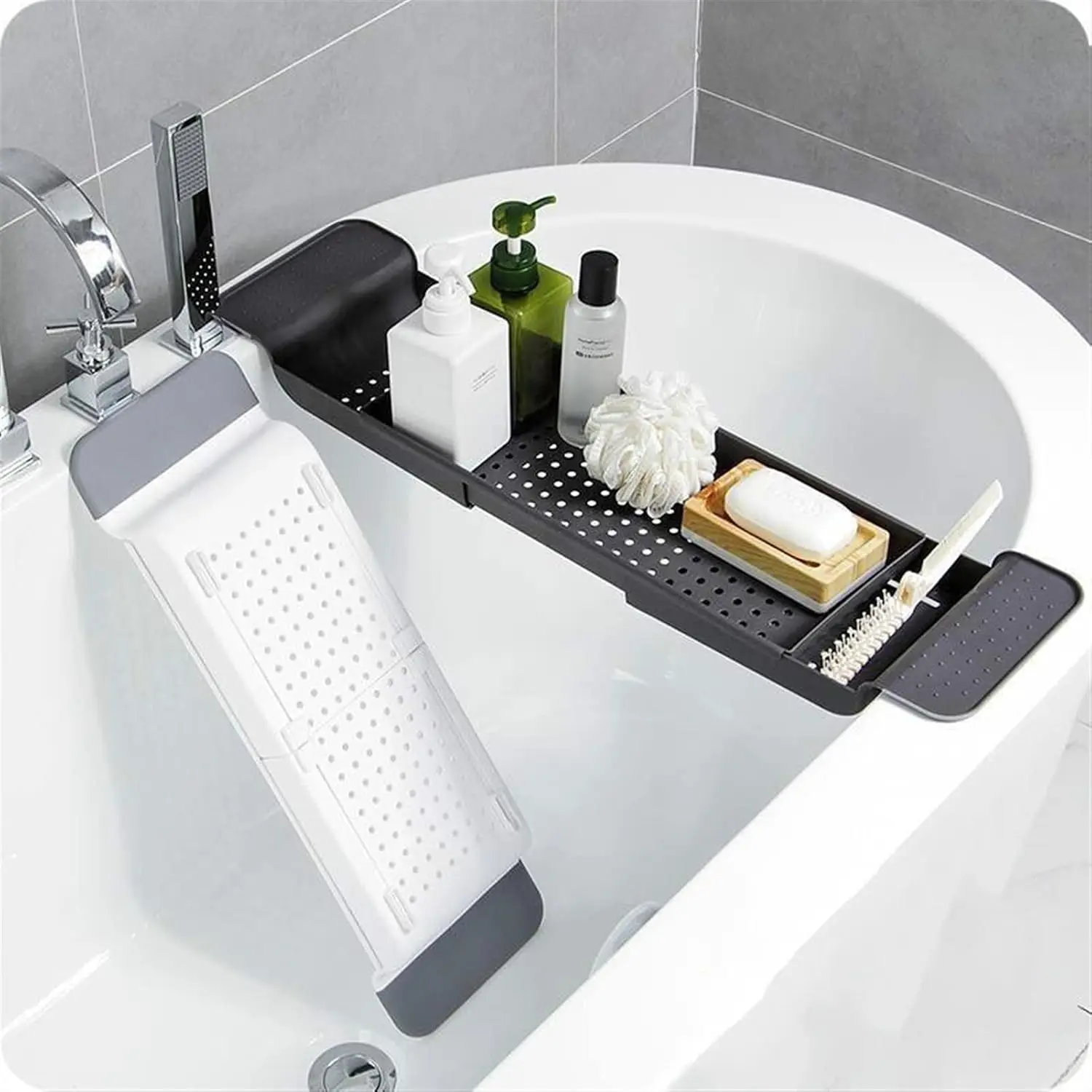 Plateau de baignoire extensibl - Bath Caddy Tray avis et prix