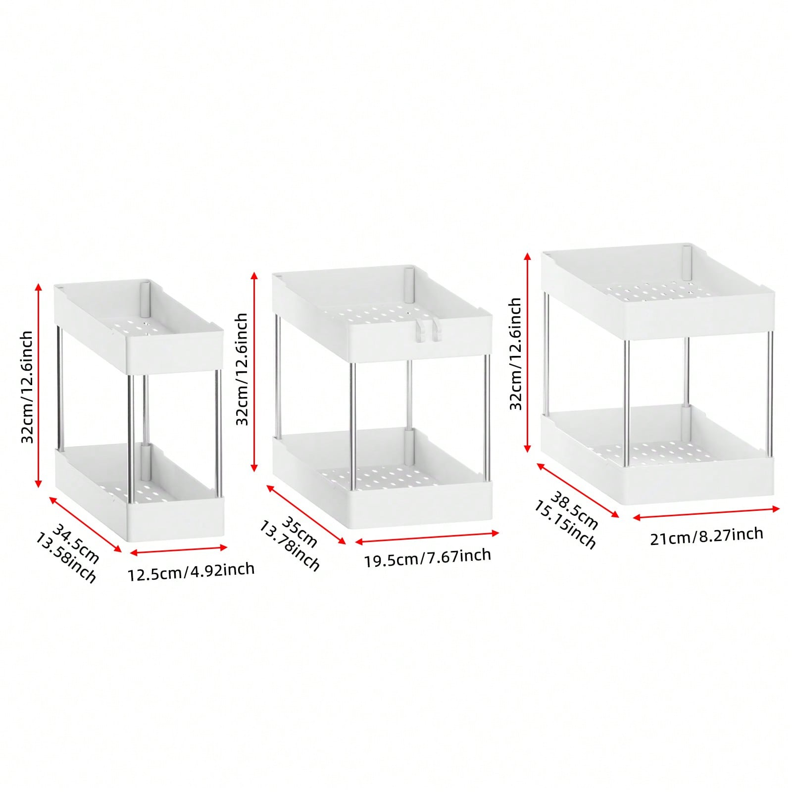 Ensemble de 3 étagères de rang - Home Depot Bathroom Sink avis et prix