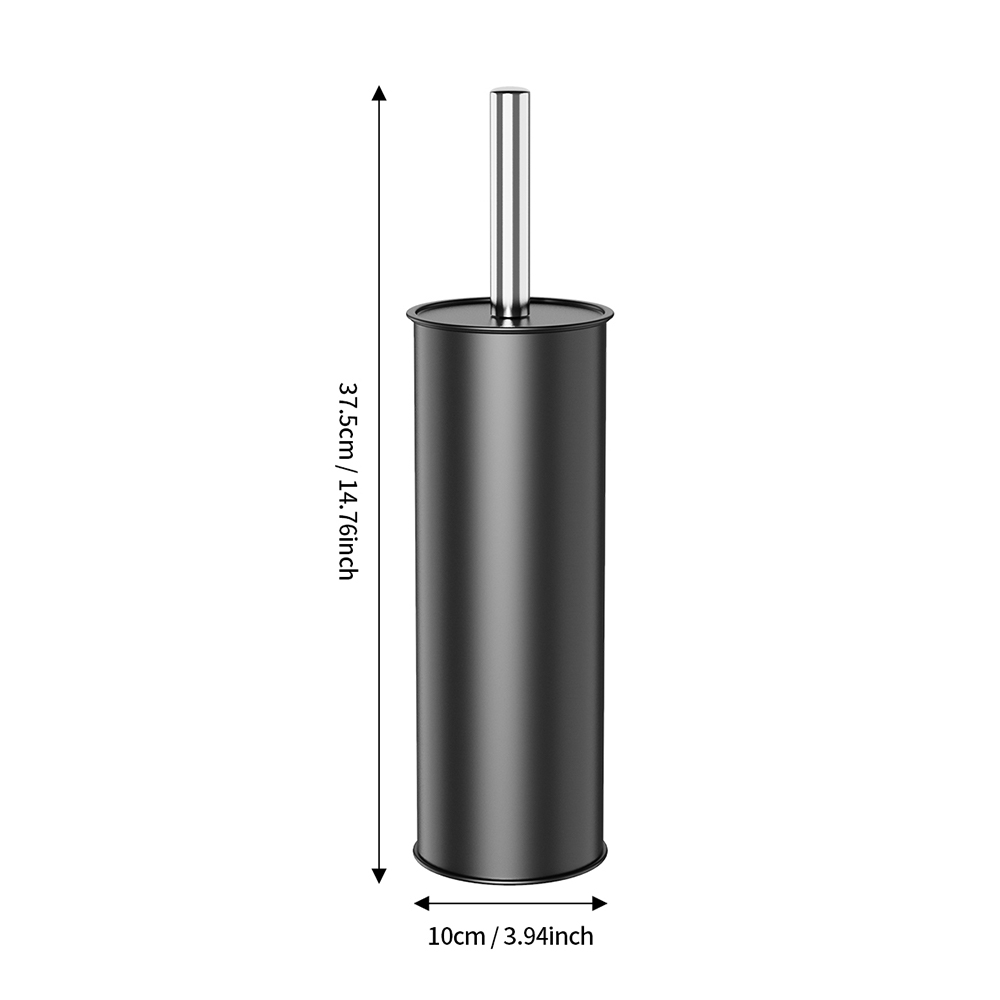 Brosse de toilette noire avec  - Toilet Brush Holder avis et prix