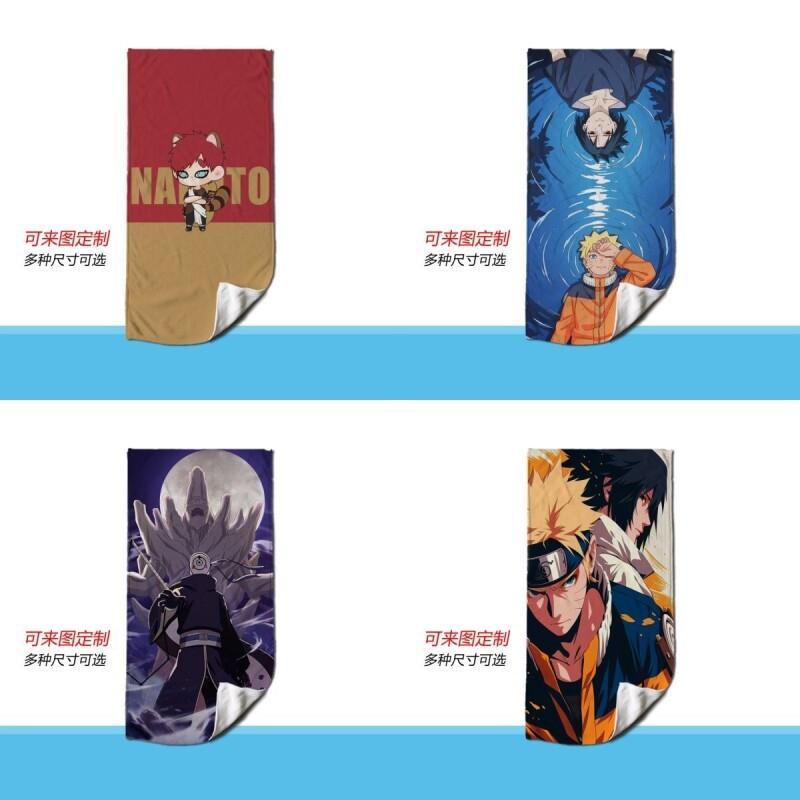 Serviette Naruto en microfibre - Home Bathroom Trends avis et prix