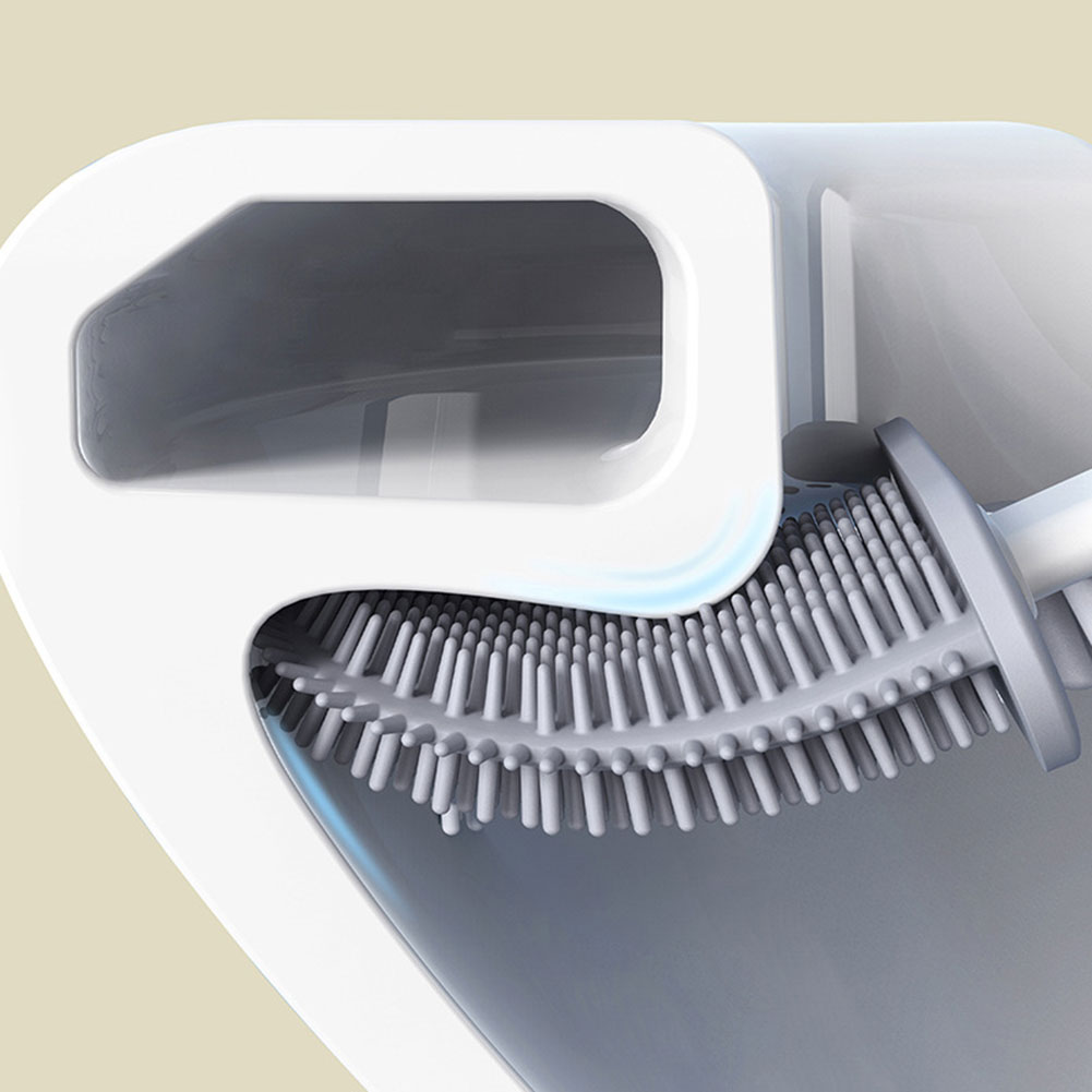 Brosse de toilette en Silicone - Toilet Brush Holder avis et prix