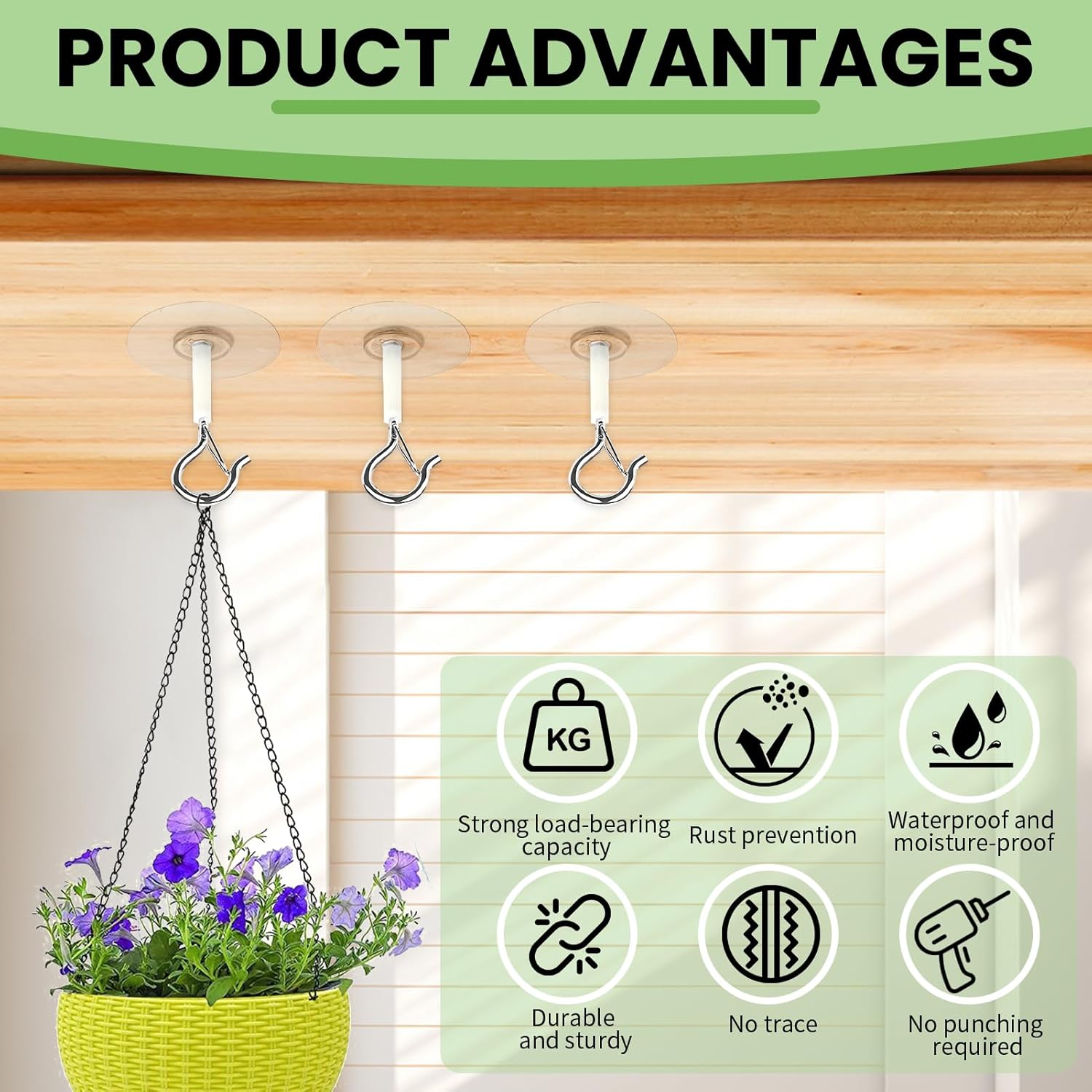 Crochets de plafond auto-adhés - Robe Hook Adhesive avis et prix