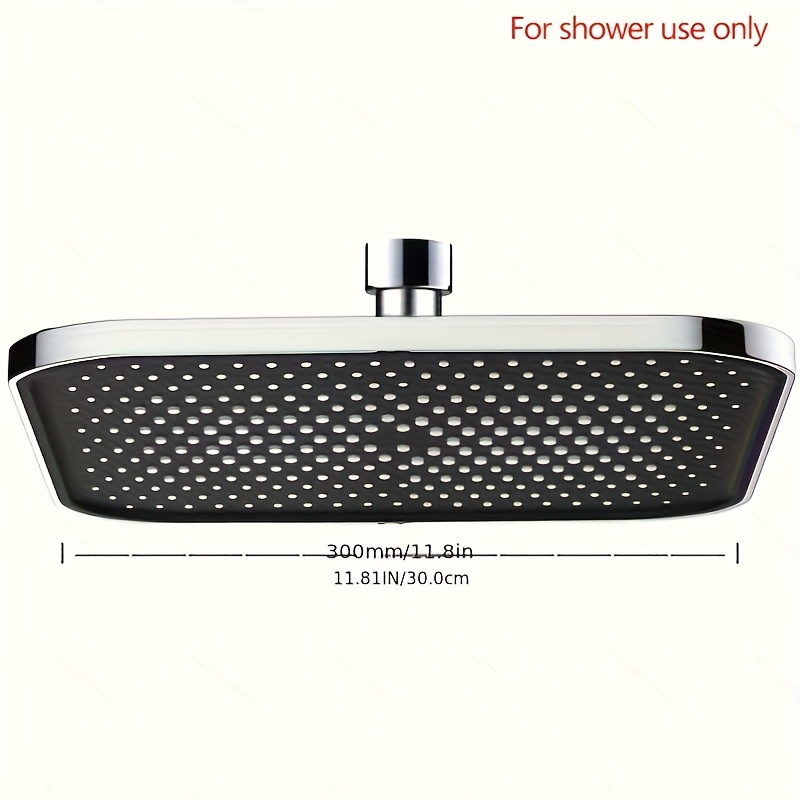 Pommeau de douche carré plat g - Home Office Bathroom avis et prix