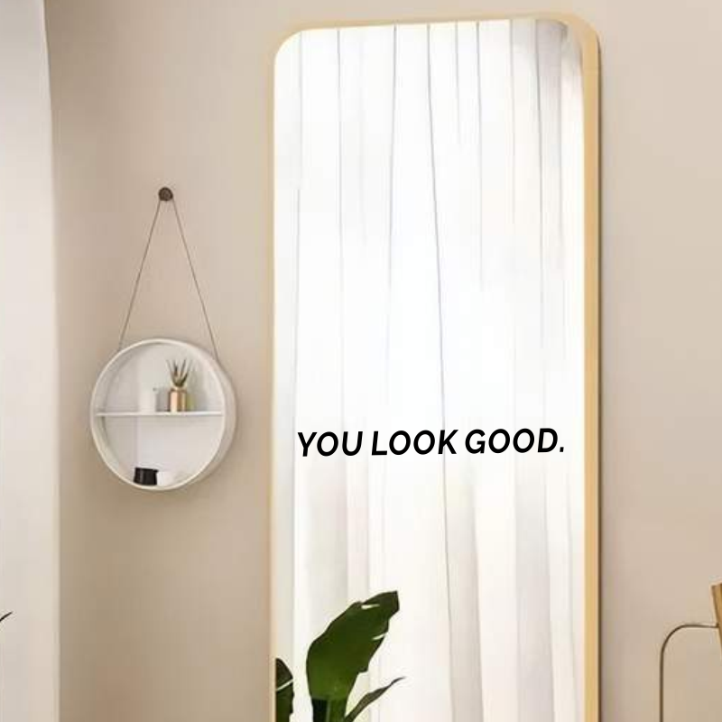 Autocollant mural « You Look G - Home Goods Bathroom Mirrors avis et prix