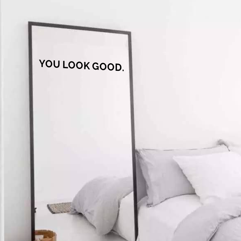 Autocollant mural « You Look G - Home Goods Bathroom Mirrors avis et prix