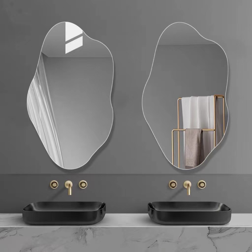 Miroir mural irrégulier pour s - Home Goods Bathroom Mirrors avis et prix