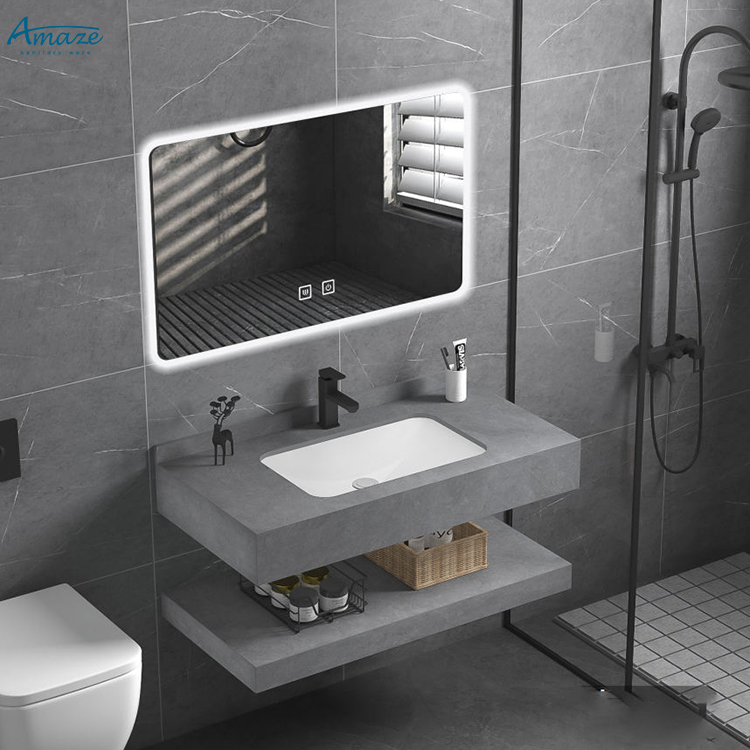 Meuble de salle de bain mural  - Home Living Bathroom Vanity avis et prix