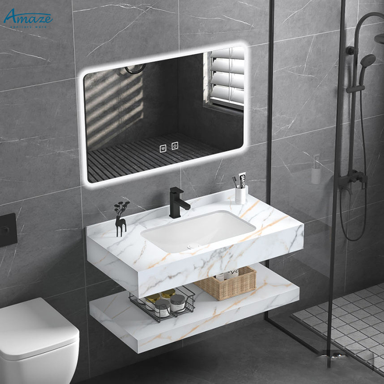 Meuble de salle de bain mural  - Home Living Bathroom Vanity avis et prix