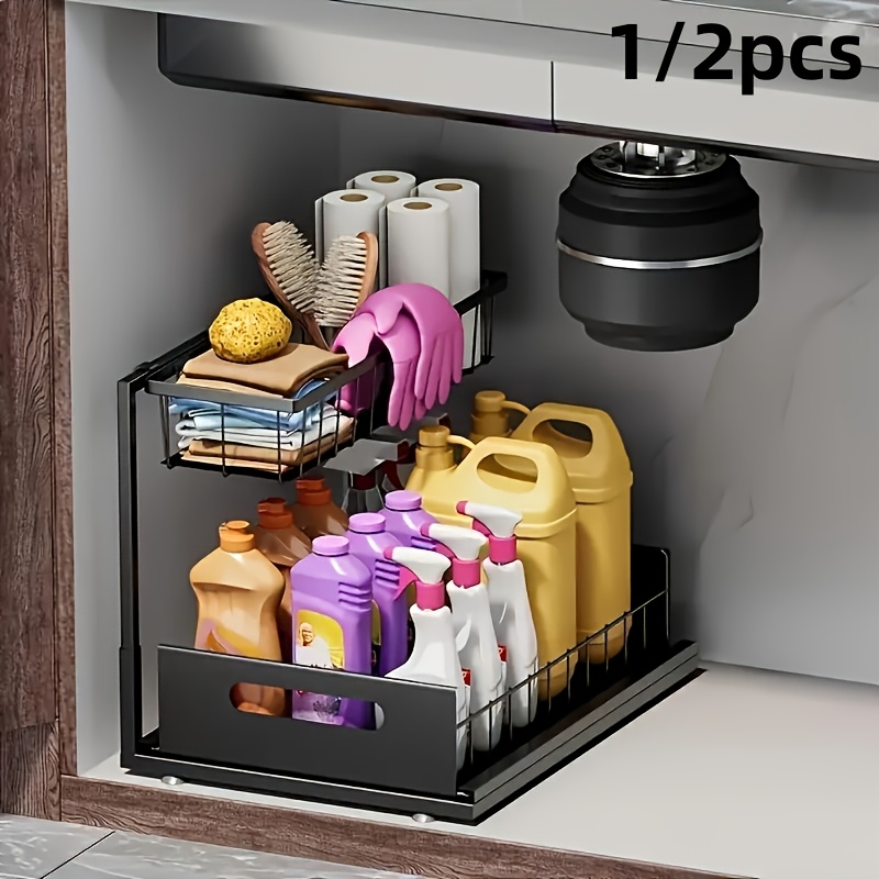 Organisateur coulissant sous l - Home Depot Bathroom Sink avis et prix